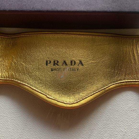 Prada Cuff bracelet leather and suede - Picture 4 of 7